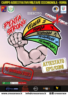 PENTA STRONG Attestato EPS/CONI  II Edizione Domenica 15 gennaio 2023